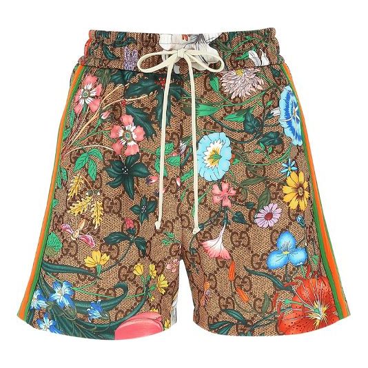(WMNS) Gucci GG Print Shorts For Multi-color 605473-XJB9I-2103