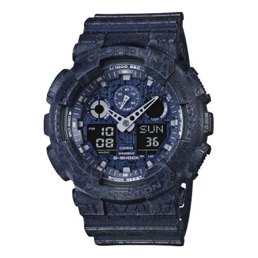 CASIO G-Shock Analog-Digital 'Blue' GA-100CG-2A