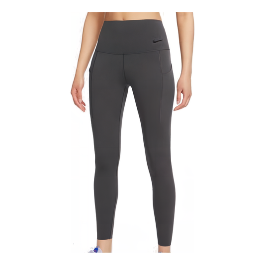 (WMNS) Nike Medium-Support High-Waisted Leggings with Pockets 'Grey' DQ5898-254