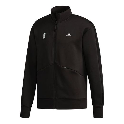 adidas Wj Tt Swt Martial Arts Logo Collar Jacket For Men Black DM5189