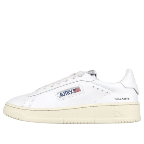 (WMNS) Autry Dallas Leather Low 'White' ADLW-NW01