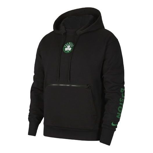 Nike NBA Courtside Boston Celtics Casual Sports Pullover Black CN1807-010