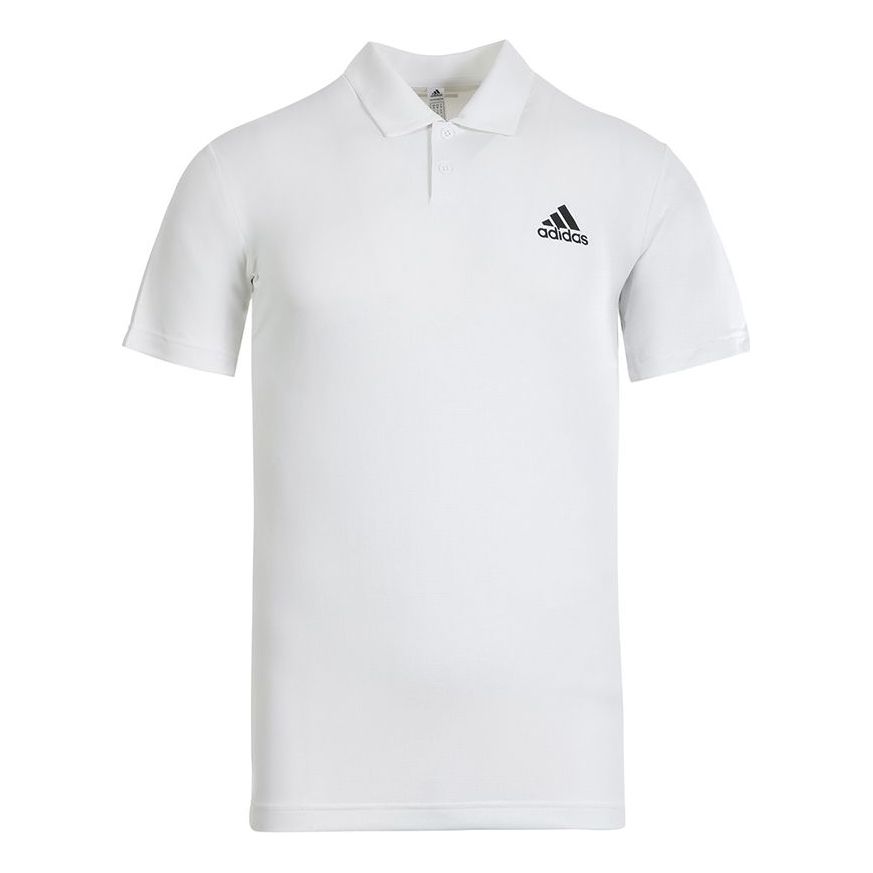 adidas H.rdy Polo Tennis Sports Training Breathable Short Sleeve Polo Shirt White GL5813