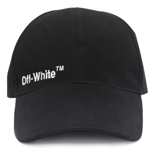 Off-White Logo prints hat 'Black' OMLB046F22FAB0011001BLACK