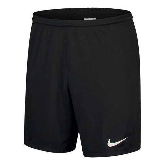 Nike Solid Color Logo Elastic Waistband Straight Shorts Black BV6856-010