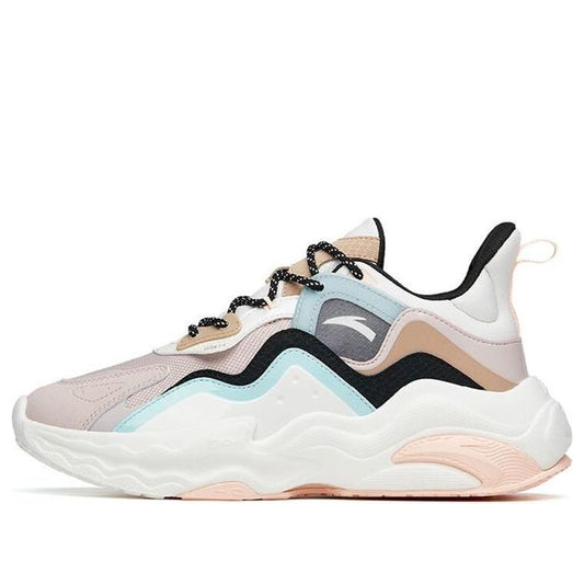 (WMNS) ANTA Mix4 Low 'Grey White Black' 122218812-4