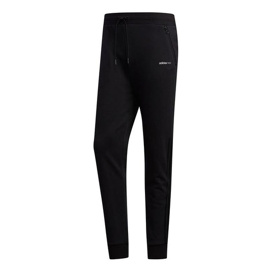 adidas neo M Fav 3s Tp Casual Sports Pants Black EI4466