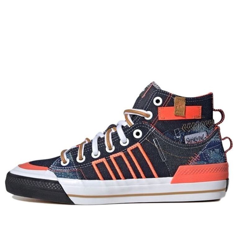 adidas Nizza Hi Dl 'Blue Orange White' FZ5238