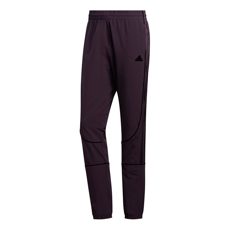 adidas Hrd Cu Pant Basketball Bundle Feet Casual Sports Pants Purple GD1596