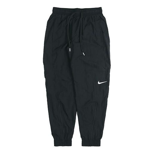 Nike Zipper Quick-Drying Sweatpants Men Black CN5305-010