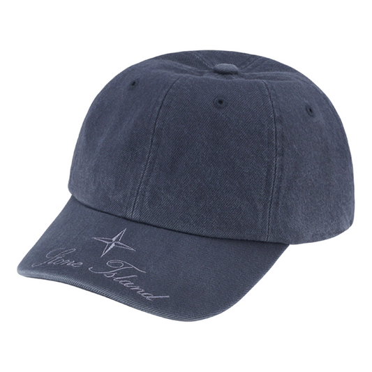 Supreme FW23 Week 10 STONE ISLAND Twill 6-Panel Cap 'Navy' SUP-FW23-2420