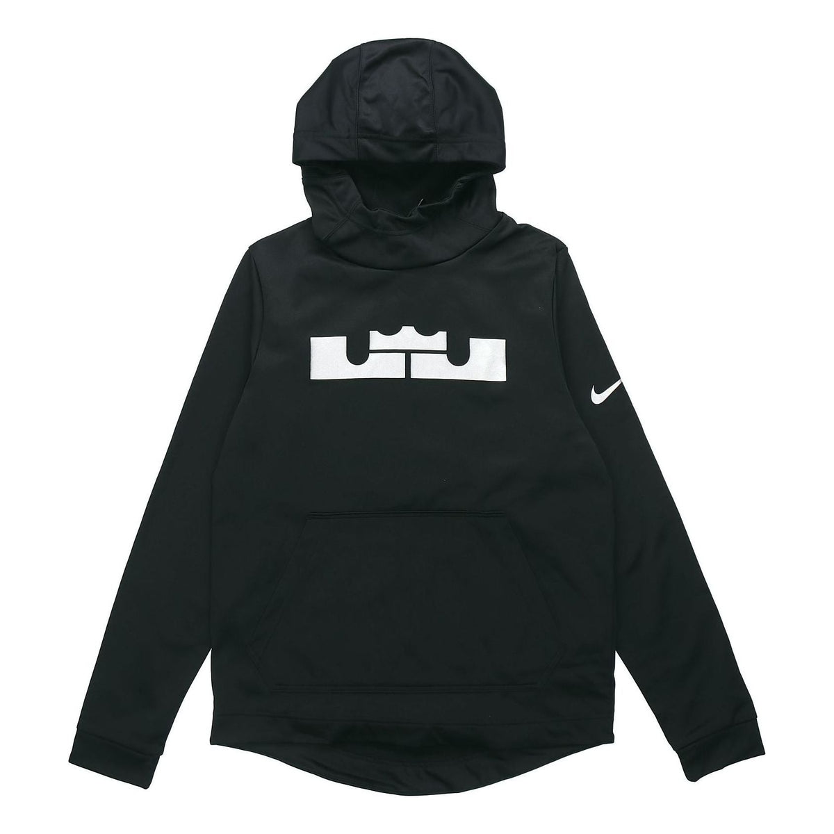 Nike LeBron James Basketball Fleece Lined hooded Pullover Sports Black AQ8318-010