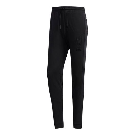 adidas neo M SW TP Lacing Slim Fit Sports Long Pants Black DZ4884