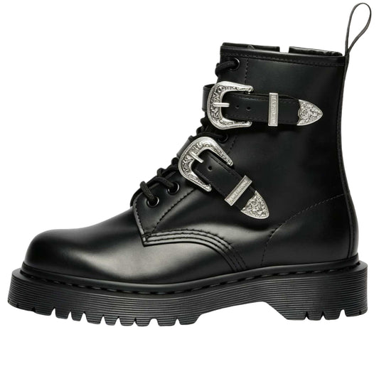 (WMNS) Dr. Martens 1460 Western Buckle 'Black Atlas' 43103001