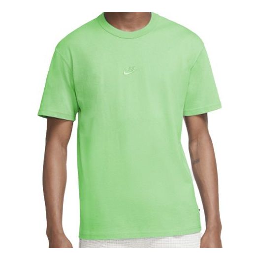 Nike Minimalistic Embroidered Logo Short Sleeve Green DB3194-390