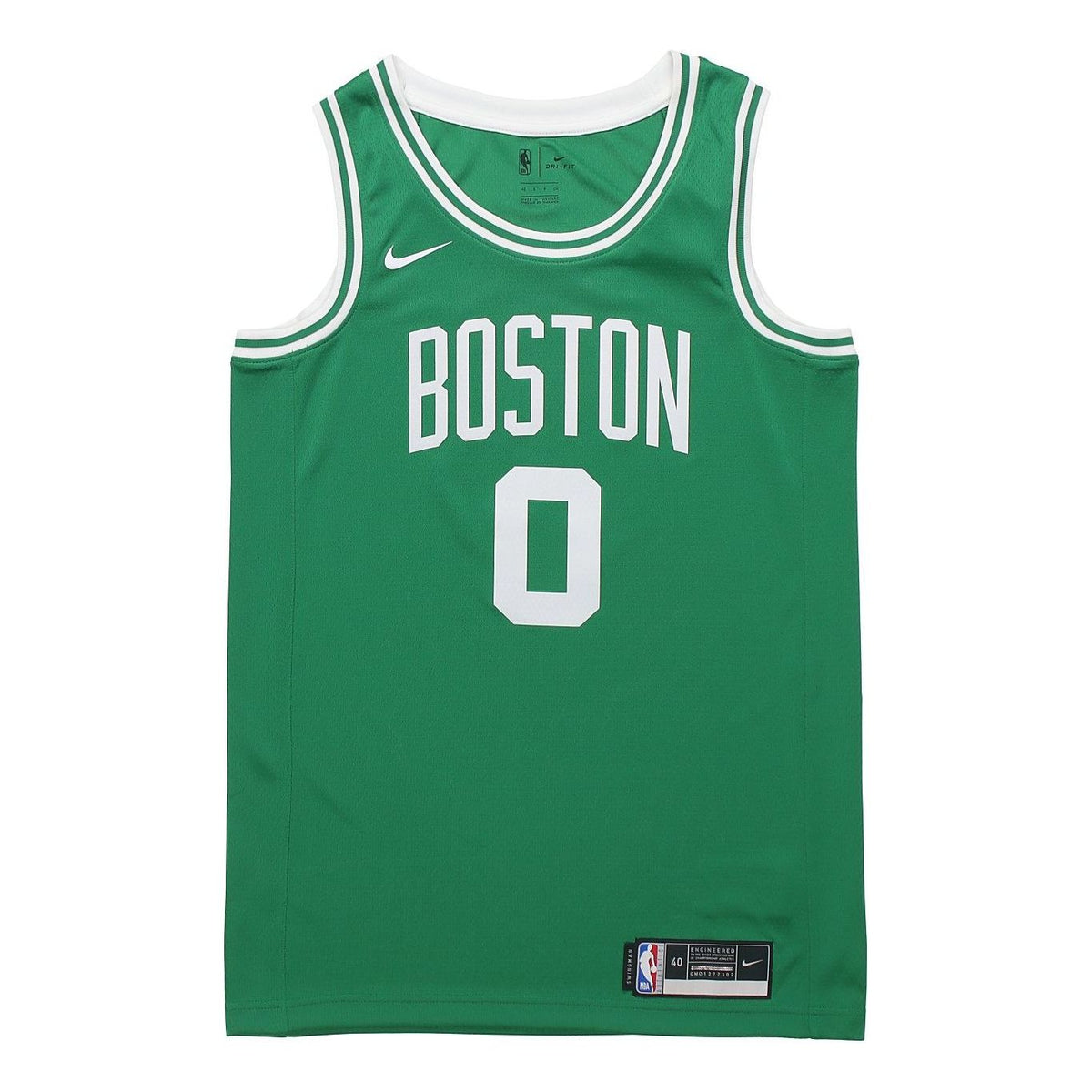 Nike NBA Sports Basketball Jersey/Vest SW Fan Edition 20 Season Celtics Team Tatum 0 Green CW3659-314