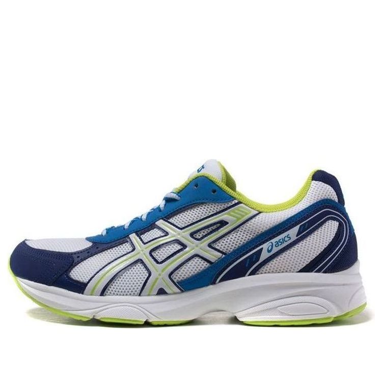 ASICS Maverick 2 Sport Shoes White/Blue/Yellow T20XQ-0101
