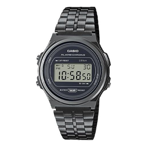Casio Youth Vintage  Analog-Digital Watch 'Silver' A171WEGG-1AEF