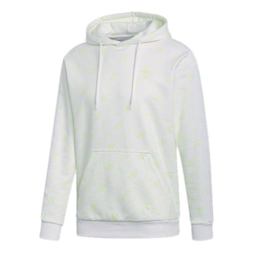 adidas originals Mono Hoodle hooded Sports Pullover White ED7050