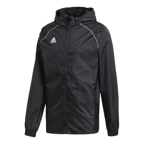 adidas Core 18 Rain Jacket 'Black' CE9048