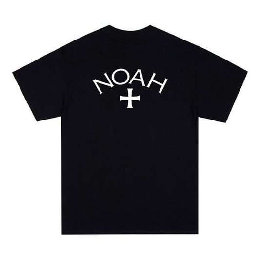 NOAH Printing Short Sleeve Unisex Black T15SS20BLK