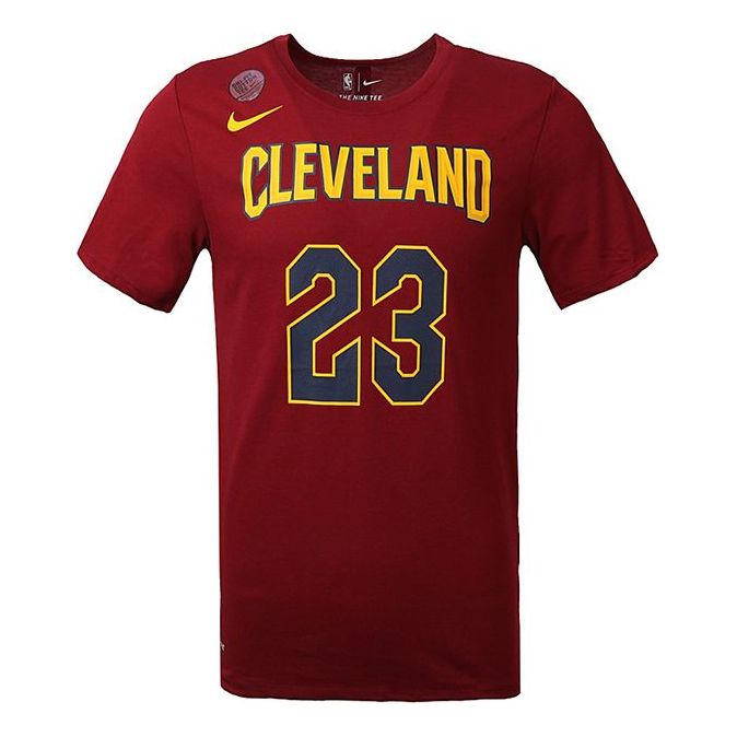 Nike NBA LeBron James Cavaliers limited SW Fan Edition Basketball Short Sleeve Red 870767-680