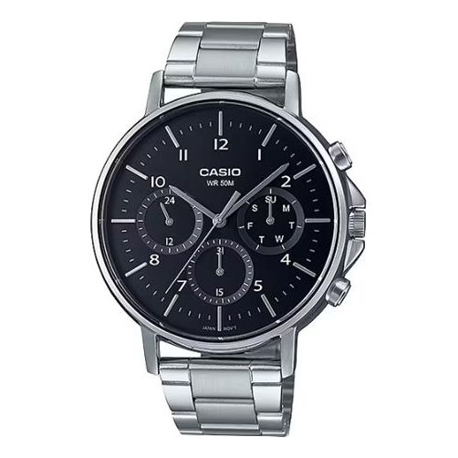 CASIO Analog 'Silver' MTP-E321D-1AV