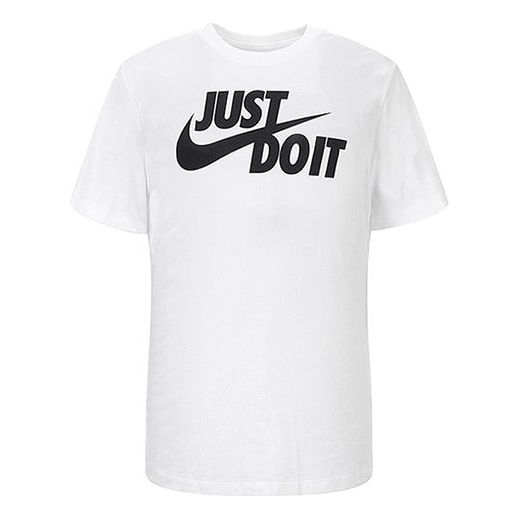 Nike Sportswear Tee Just Do It Short Sleeve Men's White AR5006-100