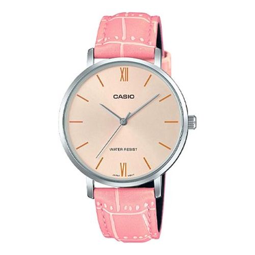CASIO Sports Quartz Waterproof Pink Analog LTP-VT01L-4BUDF