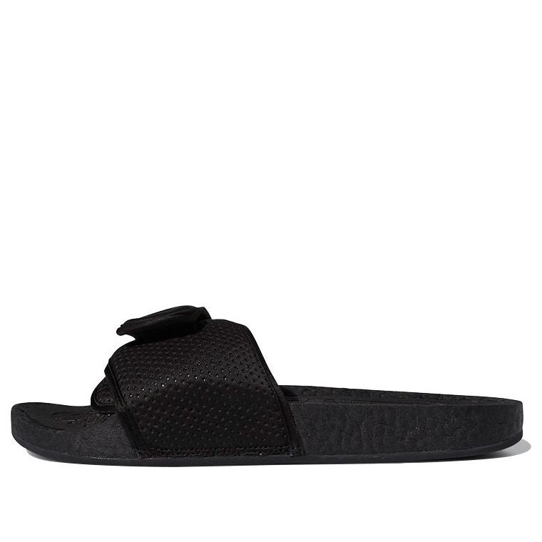 adidas x Pharrell Boost Slides 'Triple Black' FX8056