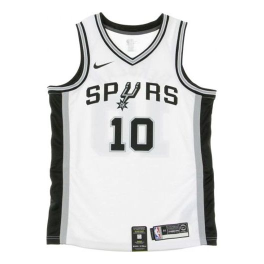 Men's Nike NBA Retro Basketball Jersey/Vest SW Fan Edition Derozan 1 No. 0 White 864449-102