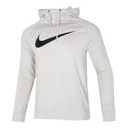 Men's Nike Casual Sports Logo Hooded Breathable Pullover White CZ2426-072