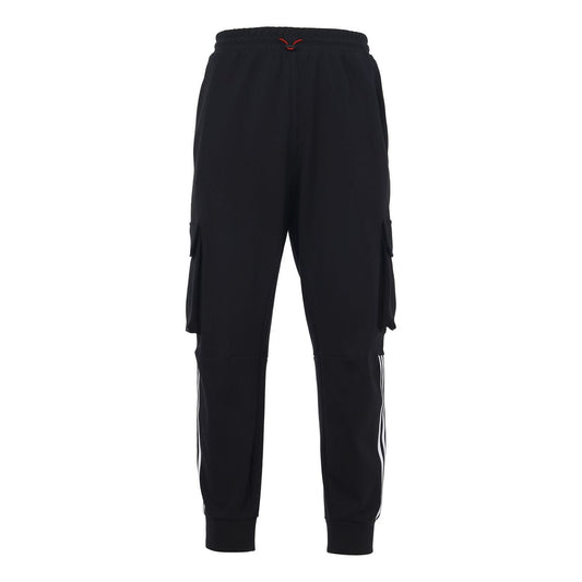 adidas Cny Pnt Dk New Year's Edition Cargo Pocket Bundle Feet Sports Pants Black GP0913