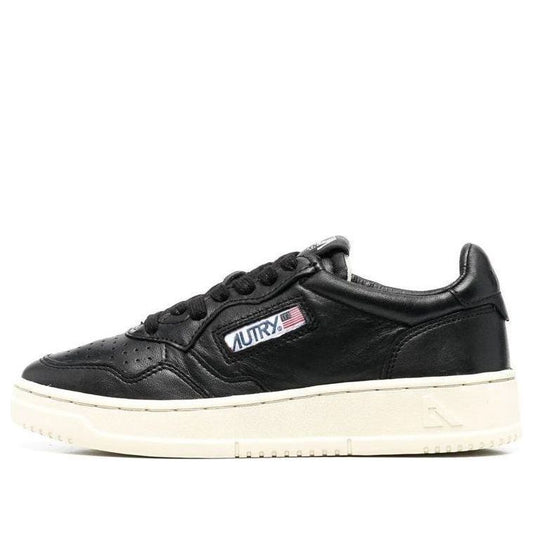 (WMNS) Autry Medalist Low Goat Skin 'Black' AULW-GG05