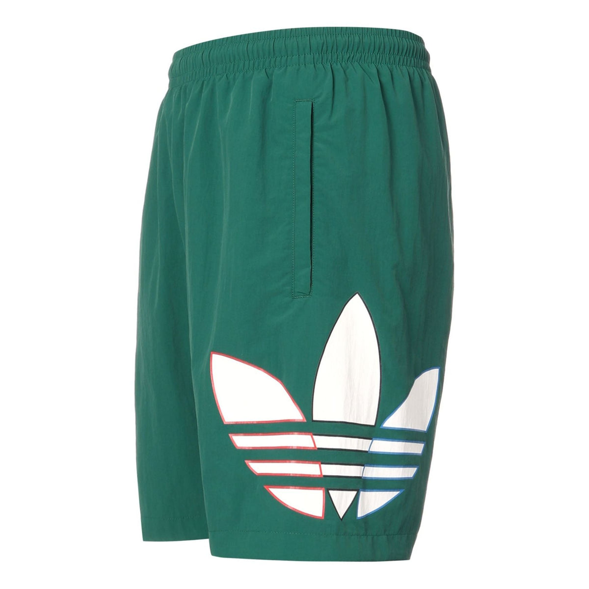 adidas originals Tricolor Short Men's Green H09358