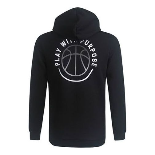 adidas neo M Cs Vrsty Hd Casual Basketball Sports hooded Pullover Black GJ8947