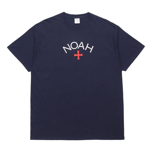 NOAH NYC Tee Navy Unisex NOAH-SS18-001