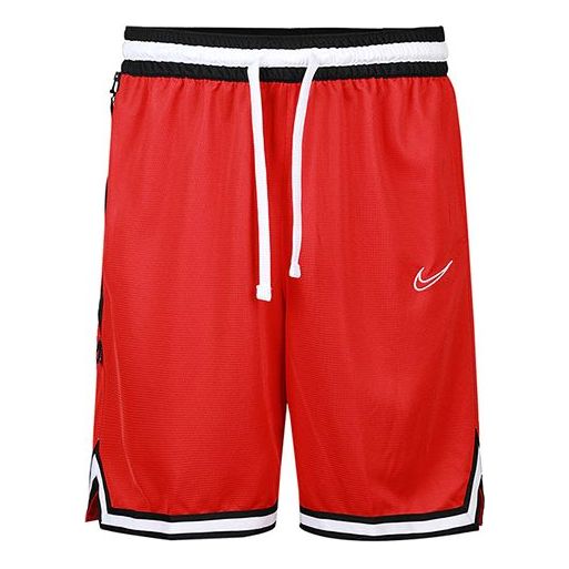 Nike Dri-FIT DNA Quick Dry Basketball Sports Drawstring Shorts Large Red BV9447-657