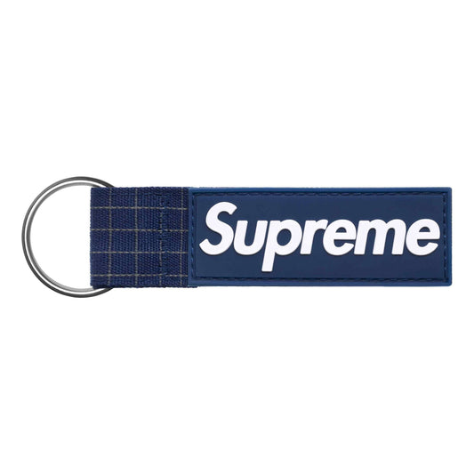 Supreme Ripstop Keychain SS24 'Navy' SUP-SS24-2663