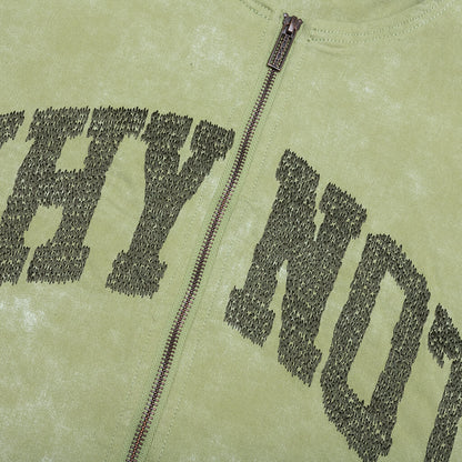 Twill Washed Jacket - Green